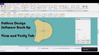 Accumark Pattern Design Software Review Part 1 [upl. by Heidie]