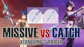 Missive Windspear VS The Catch Xiangling amp Raiden Test The Verdict  Genshin Impact 31 [upl. by Steinman]