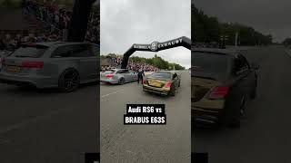 Audi RS6 vs BRABUS E63S AMG 🏁 [upl. by Robert142]