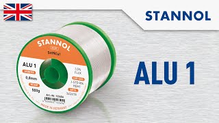 ALU 1 – the new solder wire for aluminium [upl. by Ennyletak448]