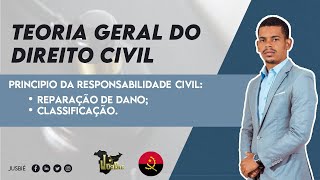 Princípio da Responsabilidade Civil  Teoria Geral do Direito Civil  Aula 04 [upl. by Oraneg]