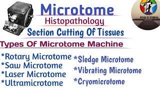 Microtome ll Types Of Microtome ll Microtomy ll Histopathology [upl. by Trinl379]