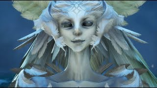 Final Fantasy 15 x Final Fantasy 14 Garuda Boss Fight [upl. by Yhpos]