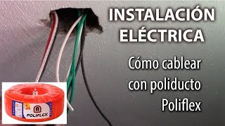 CABLEADO DE INSTALACIÓN ELÉCTRICA [upl. by Anahpets]