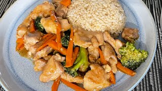 Easy and tasty Chinese stir fried chicken Амархан амттай тахианы махан хуурга [upl. by Nillek]