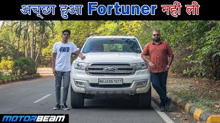 Ford Endeavour 185 Lakh KMs Ownership Review  Sorry Fortuner  MotorBeam हिन्दी [upl. by Nalac]