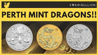 Perth Mint LUNAR DRAGONS  2024 Bullion [upl. by Jd]