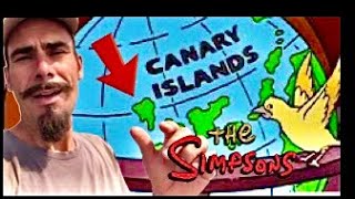 LA PALMA🌋VOLCANO—THE SIMPSONS Canary Islands Prediction [upl. by Ymeraj]