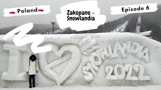 Poland  Ep 6  Worlds Largest Snow Maze at Snowlandia Zakopane [upl. by Qiratla44]