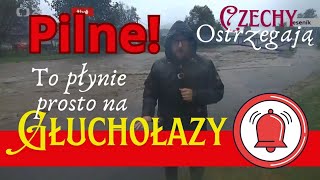 PILNE To płynie do Polski Czechy ostrzegają czechy głuchołazy powódź 2024 [upl. by Nnairam]