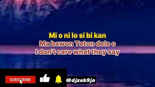 Adewale Ayuba  koloba Koloba Karaoke Version edited by djzab9jatv [upl. by Egamlat146]