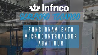 Manejo de controlador EVCO CONTROL en Abatidores INFRICO [upl. by Anitnegra]