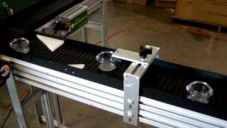 Modular conveyor system turn line [upl. by Acinemod130]