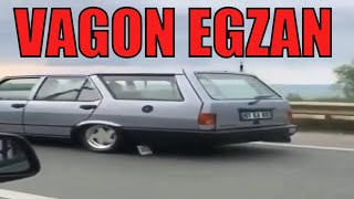 Vagonculara özel EGZAN Show  Egzan egzoz  tofaş  kartal egzan  koni  Shorts [upl. by Llenol]