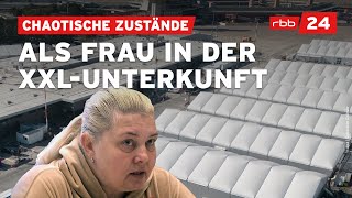 Nach Massenschlägerei Flüchtlinge klagen über Unterkunft in Tegel [upl. by Steinke]