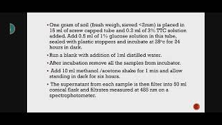 Dehydrogenase enzyme activity of soil  Microbial activity [upl. by Atnovart586]