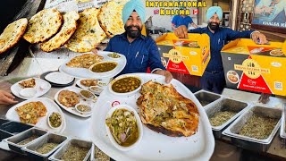 International Amritsari Kulcha  Khalsa Kulcha Amritsar  Amritsar Street Food  Amritsari Kulcha [upl. by Ecnarf]