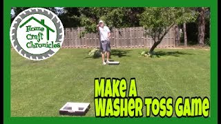 HCC 41 Homemade Washer Toss [upl. by Aniryt]