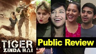 Tiger Zinda Hai Public Review  Salman Khan Katrina Kaif  First Day First Show [upl. by Haberman792]