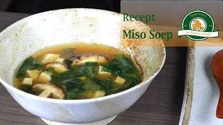 Recept De lekkerste Japanse Miso Soep maken ook vegan [upl. by Alberik811]