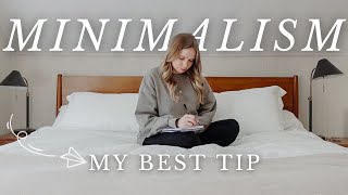 My BEST Decluttering  Minimalism Strategy [upl. by Auoy988]