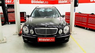 Mercedes Eklasse Hvordan bytte hjullager foran  2003 til 2009 mod W211 [upl. by Katleen976]