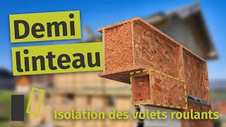 🏡 Caisson de volets roulants Blokiwood  Demi linteau  isolation de volets roulants [upl. by Feinstein]