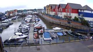 Exmouth Marina webcam 1apr24 [upl. by Vachel]