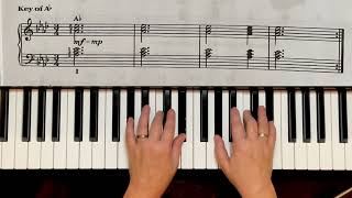 Group 3 Keys Db Ab and Eb Bastien Piano Level 3 pg 39 [upl. by Zaid]