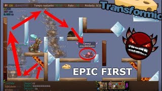 Transformice  EPIC Racing FIRST Gameplay 11 BURLAS [upl. by Iralam]