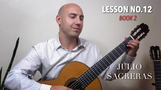 Sagreras  Book 2 Lesson No12  Classical Guitar Study  Played by Jonathan Richter [upl. by Foss]