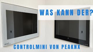 Welchen Visualisierung Touch Panel habe ich verbaut PEAKNX Controlmini I BAB Eibport I Doorbird I [upl. by Anelac]