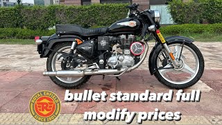 Bullet Standard 350 BS6 Modification Price ￼ [upl. by Drescher]