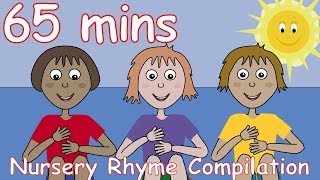 Wind The Bobbin Up And lots more Nursery Rhymes 65 minutes [upl. by Eb145]