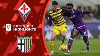 Fiorentina vs Parma Extended Highlights  Coppa Italia  CBS Sports Golazo [upl. by Noiramed928]