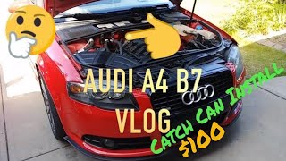 AUDI A4 B7 Project  EPISODE 13  Catch Can InstallPCV Delete [upl. by Lillis87]