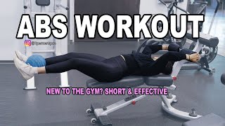 20 MIN ABS WORKOUT UPPER LOWER ABS BEGINNER short and effective routine [upl. by Annoda747]