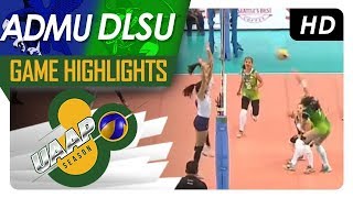 UAAP 80 WV ADMU vs DLSU  Game Highlights  April 15 2018 [upl. by Noreh]