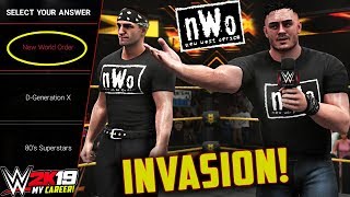 nWo Invades NXT  WWE 2K19 My Career Mode Ep 3 [upl. by Brigid]