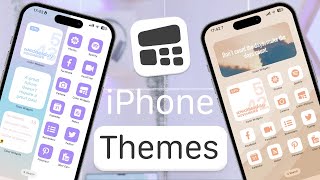 How to Install Custom Themes on iPhone  iOS 16 📲 [upl. by Cheryl]