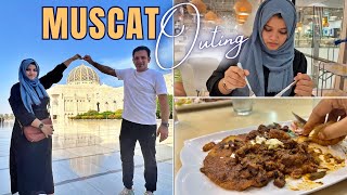 Our Favourite EatOut spots in Muscat  Visiting Sultan Qaboos Mosque [upl. by Ivon]