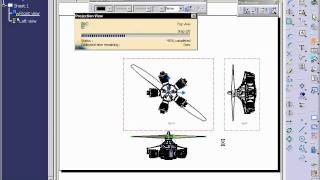 CATIA v5 Drafting Modify Links [upl. by Tita]