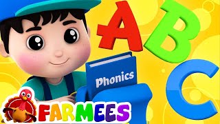 Phonics Song  ABC Song  Nursery Rhymes  Kids Songs  Childrens Video by Farmees [upl. by Aket841]