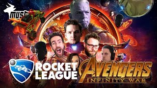 Rocket League AVENGERS Part 1  Feat Neatmike Jonsandman Musty Sunlesskhan and Fluump [upl. by Gathers]