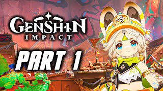 Genshin Impact 50 Natlan  New Archon Story Quest Part 1  Kachina [upl. by Llehctim]