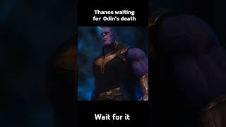 Thanos waiting for odin death☠☠☠ [upl. by Harpole]