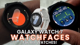 GALAXY WATCH 7 Watch Faces APK for All WEAR OS Smart Watches [upl. by Jobey]