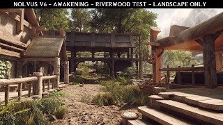 SKYRIM AE 2024  NOLVUS V6 AWAKENING  RIVERWOOD  Landscape Only  NEXT GEN GRAPHICS [upl. by Llerryt519]