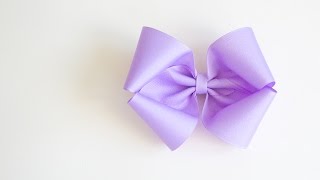 Fluffy Southern Boutique Bow using 225 inch Grosgrain [upl. by Sidell]