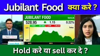 Jubilant food share latest news today jubilant share target price buy or not jubilant analysis [upl. by Doble902]